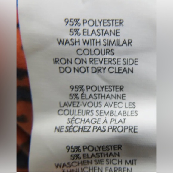 BOOHOO Tropical themed Palm Leaf Stretchy dress 8 Maxi party boho casual summer - Picture 13 of 13